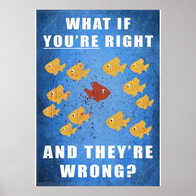 Poster Vous avez raison et ils ont tort (Devant)