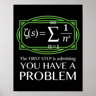Poster Vous Avez Un Problème Drôle Enseignant Math Math
