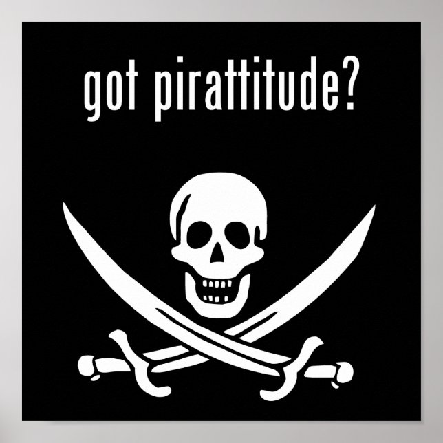 Poster vous avez une attitude pirate ? (Devant)
