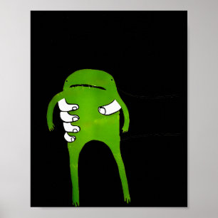 Poster Vous devez accepter la grenouille drôle mème 