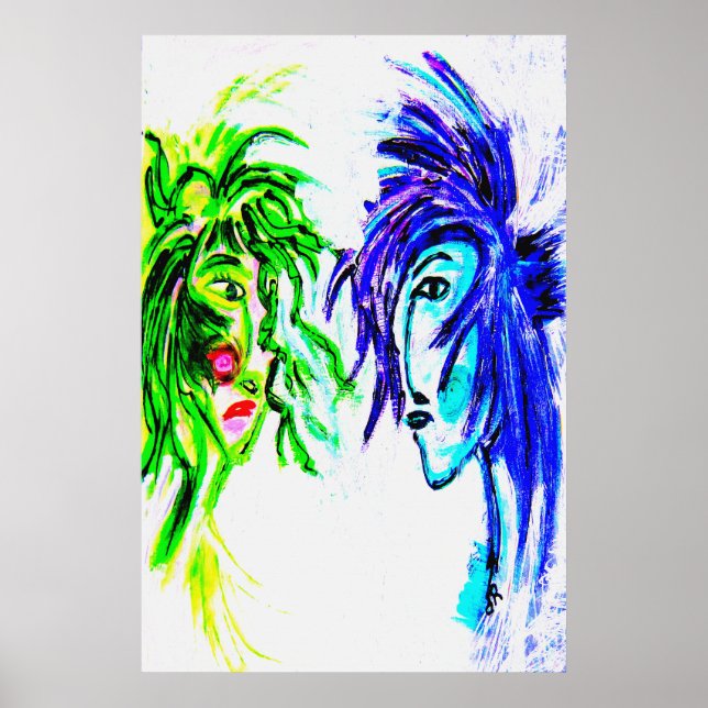 Poster vous et moi 24h/24 et 36 jours/7 (Devant)