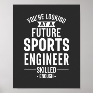 Poster Vous êtes à la recherche d'un futur ingénieur spor