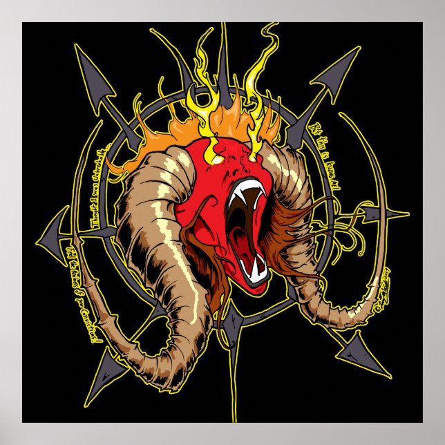 Poster Vous êtes la vie en flammes (Devant)