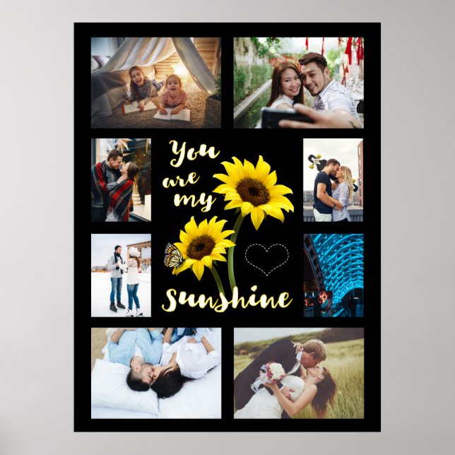 Poster Vous êtes ma Sunshine Photo (Devant)