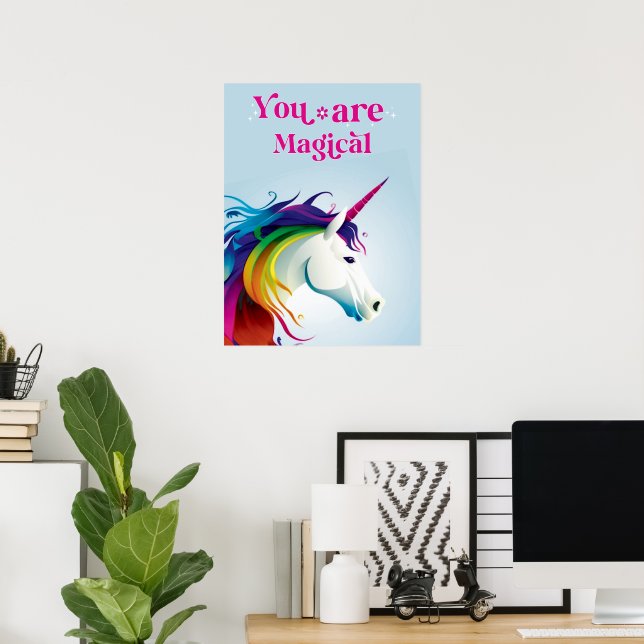 Poster Vous êtes magique (Bureau à domicile)
