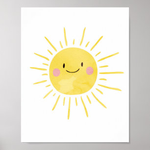 Poster Vous Êtes Mon Baby shower D'Impression Sunshine Nu