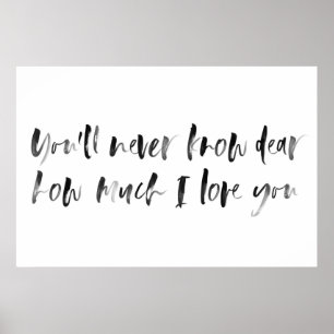 Poster Vous Êtes Mon Écran D'Aquarelle Sunshine