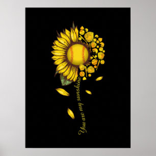 Poster Vous Êtes Mon Sunshine Tournesol