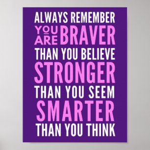 Poster Vous êtes plus courageux que vous ne croyez