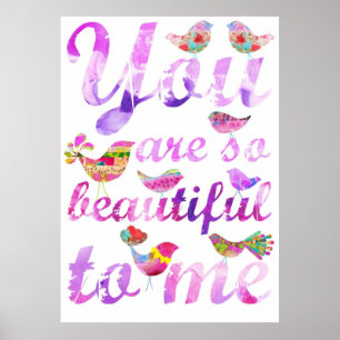Poster Vous êtes si beaux à moi (le ROSE)