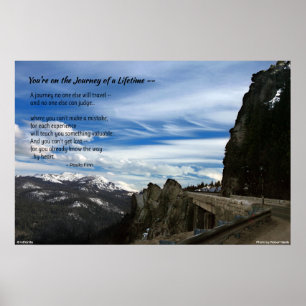 Poster Vous êtes sur le Voyage de vie...Poster