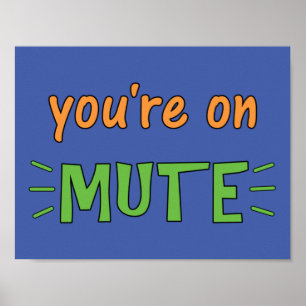 Poster Vous êtes sur Mute