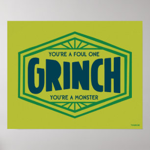 Poster Vous êtes un Grinch infect