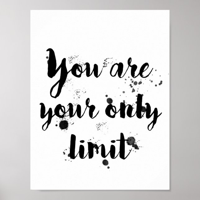 Poster Vous êtes votre seule limite (Devant)