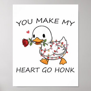 Poster Vous faites battre mon cœur, Amoureux de l'oie mig