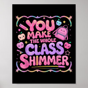 Poster Vous faites tout l'ensemble Cl scintiller Cadeau d