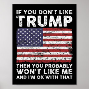 Poster Vous n'aimez pas Trump alors vous n'aimerez probab
