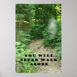 POSTER VOUS NE MARCHEREZ SEUL JAMAIS