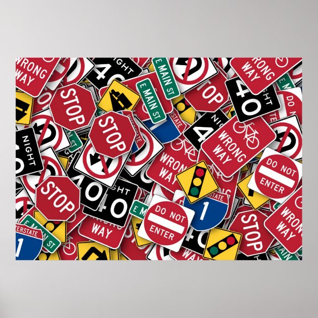 Poster Vous ne pouvez pas lire les signaux (Devant)