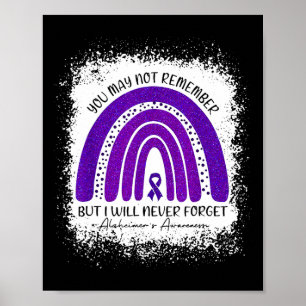 Poster Vous Ne Vous Souvenez Peut-Être Pas, Mais Je N'Oub