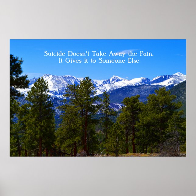 Poster Vous n'êtes pas l'unique/support (Devant)