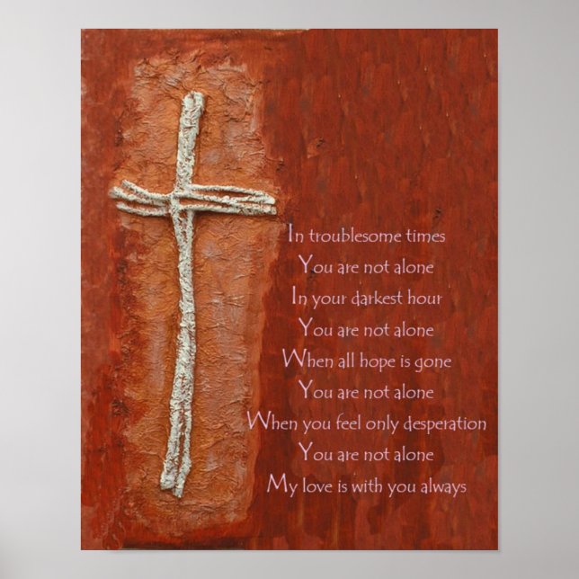 Poster Vous n'êtes pas seul (Devant)