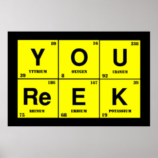 Poster Vous Parlez Reek_Chimiquement