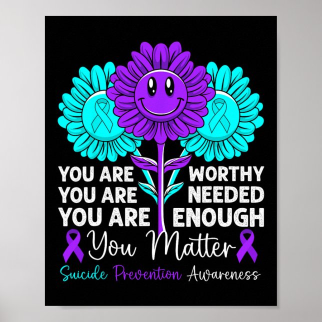 Poster Vous Problème Prévention Suicide Sensibilisation P (Devant)