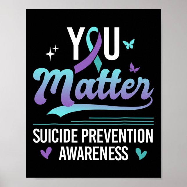 Poster Vous Problème Prévention Suicide Sensibilisation T (Devant)