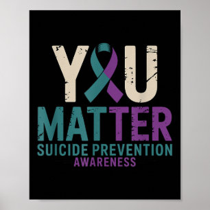 Poster Vous Ruban de sensibilisation à la prévention du s