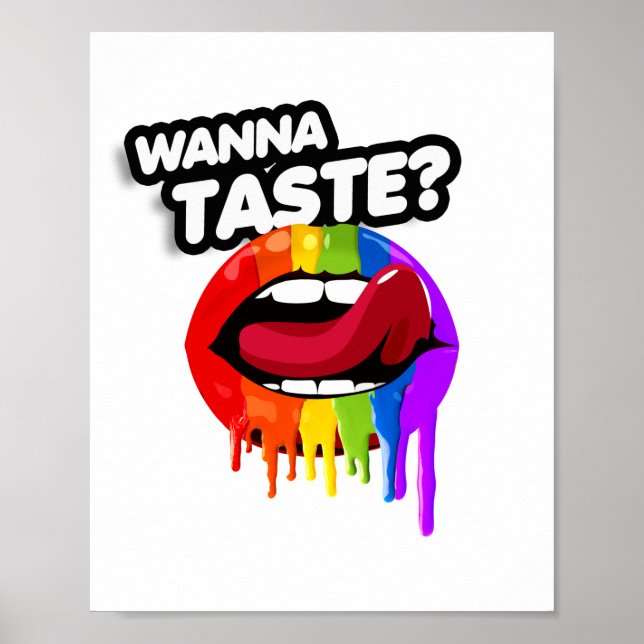 POSTER VOUS VOULEZ DÉGUSTER LA COUPE DE PLUIE (Devant)