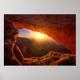 Poster Voûte de MESA, parc national de Canyonlands
