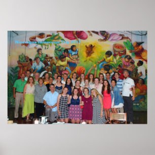 Poster Voyage 2017 d'immersion du Nicaragua