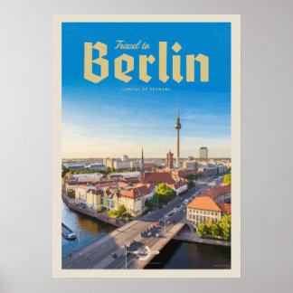 Poster Voyage à Berlin