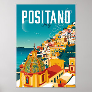 Poster - Voyage À L'Île De Positano
