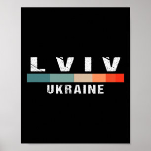 Poster Voyage à Lviv en Ukraine 1