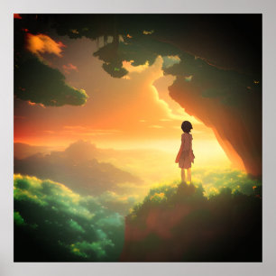 Poster Voyage à Neverland-Sunset