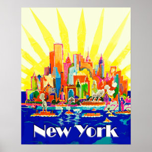 Poster Voyage à New York