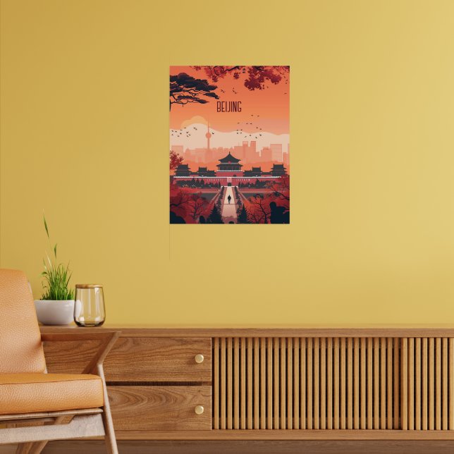 Poster Voyage à Pékin (Salon 2)