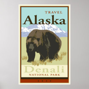 Poster Voyage Alaska