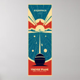 Poster Voyage aux étoiles