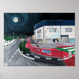 Poster Voyage chez le dentiste Peinture d'Alfred Fox