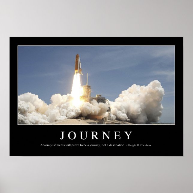 Poster Voyage : Citation Inspirationnelle 2 (Devant)