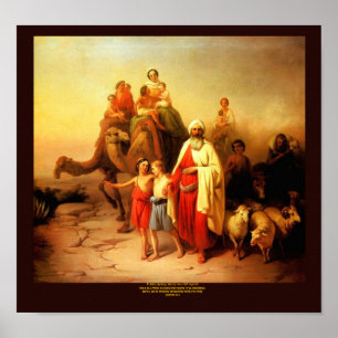 Poster Voyage d'Abrahams par Josef Molnar