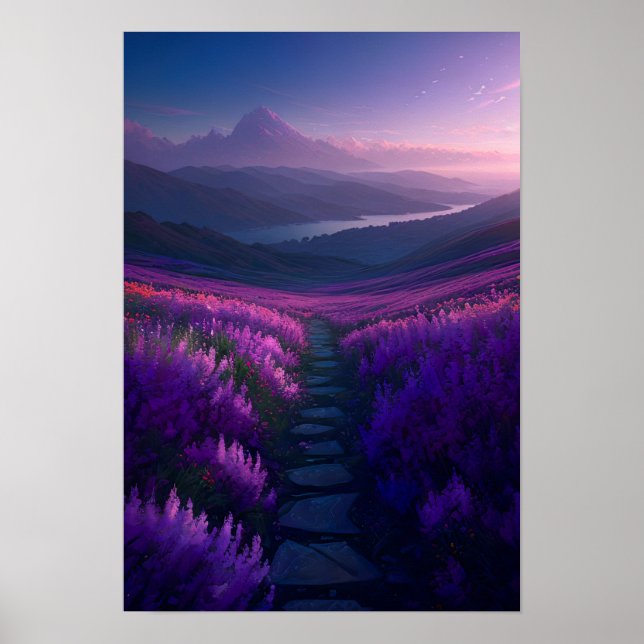 Poster Voyage dans la vallée (Devant)