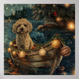 Poster Voyage de fête de Noël havanais