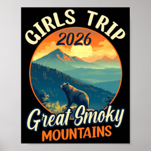 Poster Voyage de filles 2026 parc national des grandes mo