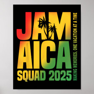 Poster Voyage de fin d'études de la Squad Jamaica 2025 Va