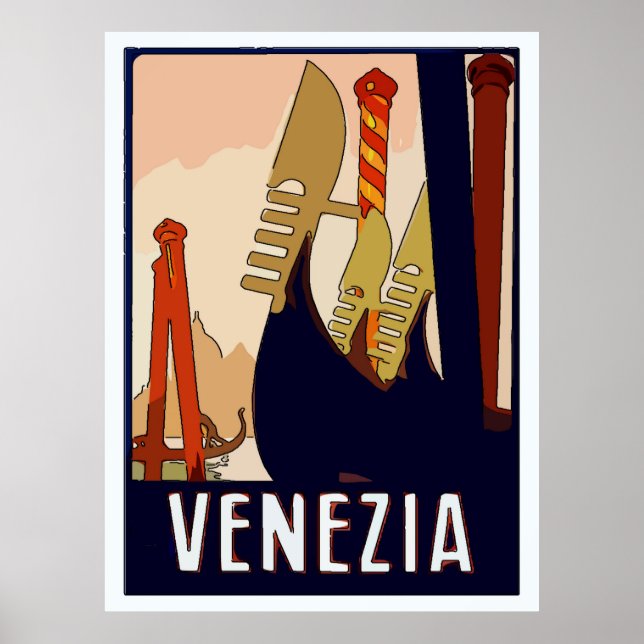 Poster Voyage de Venise (Devant)