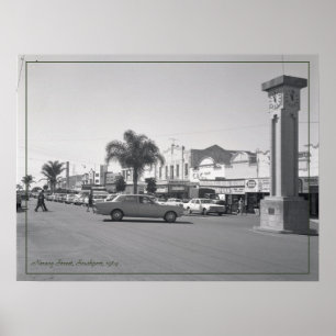 Poster Voyage d'époque de la photo australienne des ann